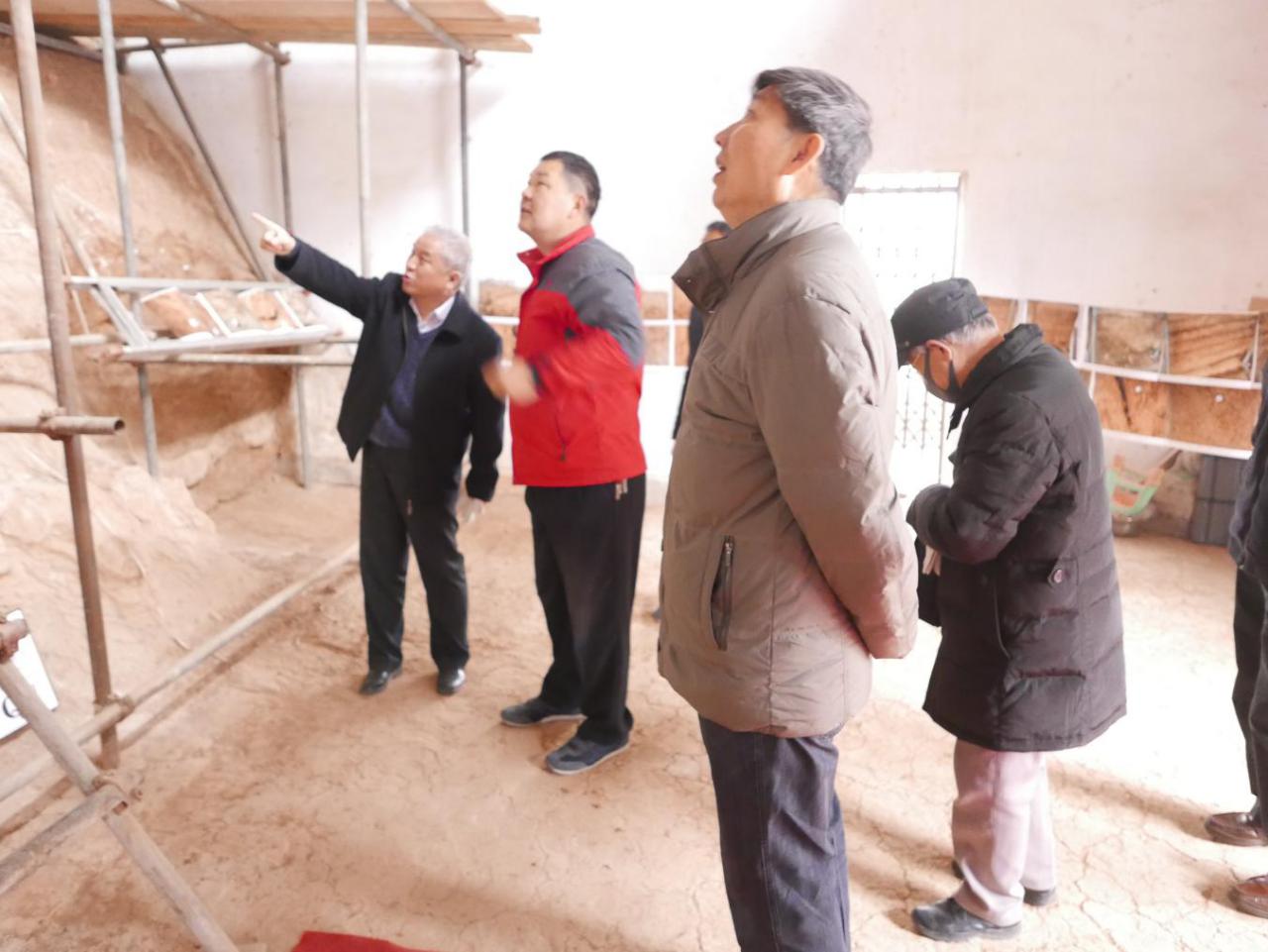 专家以及参会人员前往项目现场进行了考察.jpg